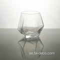 Partihandel polygonal kristallglas Whisky Glasses